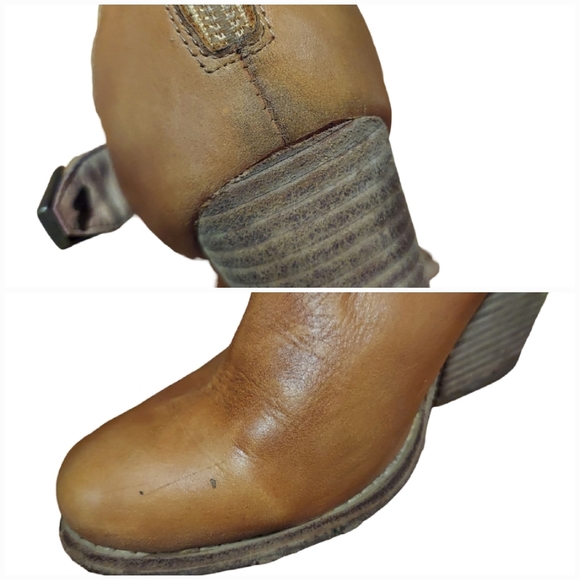 Jeffrey Campbell Leather Ibiza Last Watson Ankle Booties - Picture 14 of 16